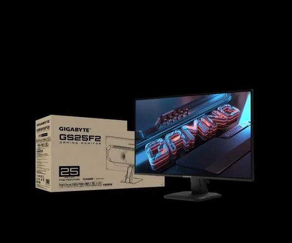 מסך גיימינג Gigabyte GS25F2 24.5 Inch FHD SS IPS 1Ms 200Hz