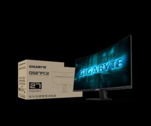 מסך Gigabyte GS27FC2 FHD VA 1Ms 240Hz HDR10 Curved Vesa100