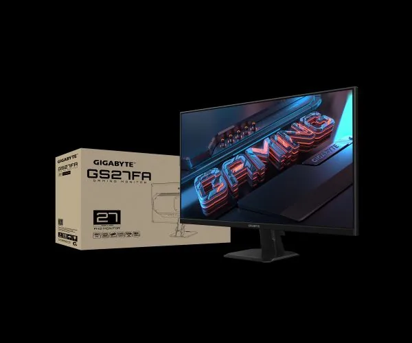 מסך גיימינג Gigabyte GS27FA 27 Inch FHD SS IPS 1Ms 180Hz