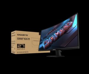 מסך קעור Gigabyte GS27QCA VA 180hz QHD HDR Ready AMD FreeSync