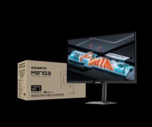 מסך גיימינג Gigabyte M27Q3 2K 1Ms SS IPS 320Hz KVM G-Sync