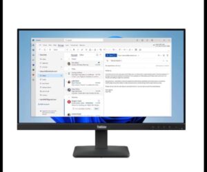 מסך ThinkVision S24-4e 4ms 100Hz FHD IPS 23.8 HDMI VGA Black Vesa