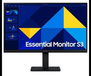 מסך SAMSUNG S24D300GAM 24 FHD IPS 5MS 100Hz HDMI VGA BLACK
