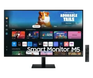 מסך חכם SAMSUNG S32 VA 4Ms FHD WIFI BT Tizen os HDR10 Speakers