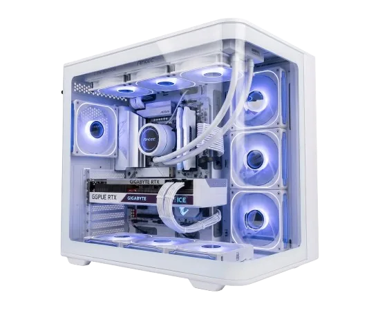 מחשב גימינג ELITE 600 850W X870 A ELITE 9800X3D 32GB 1TB 5070 ICE