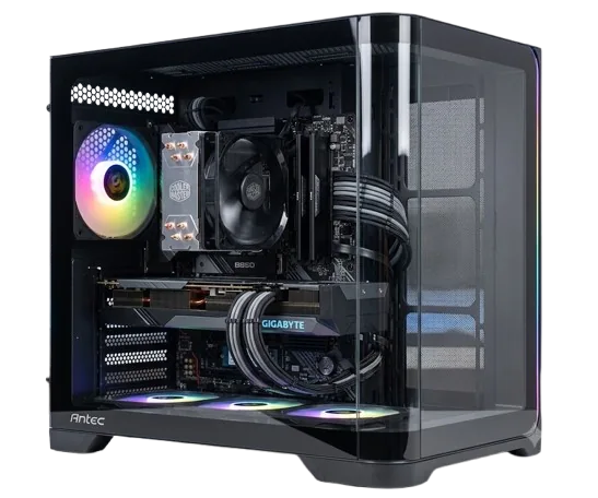 מחשב C5 Curve ARGB 750W B860M WIFI U5-250KF 32GB 1TB NVME RTX5060