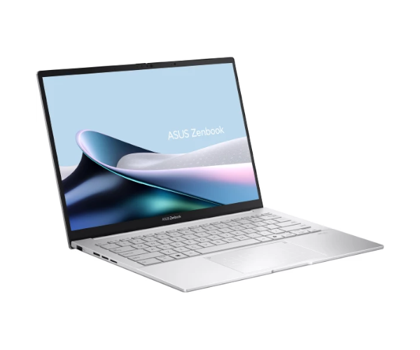 מחשב נייד ASUS Zenbook 14 UX3405CA-SU1225 כסוף עם מסך מגע OLED ומערכת Windows 11 Pro
