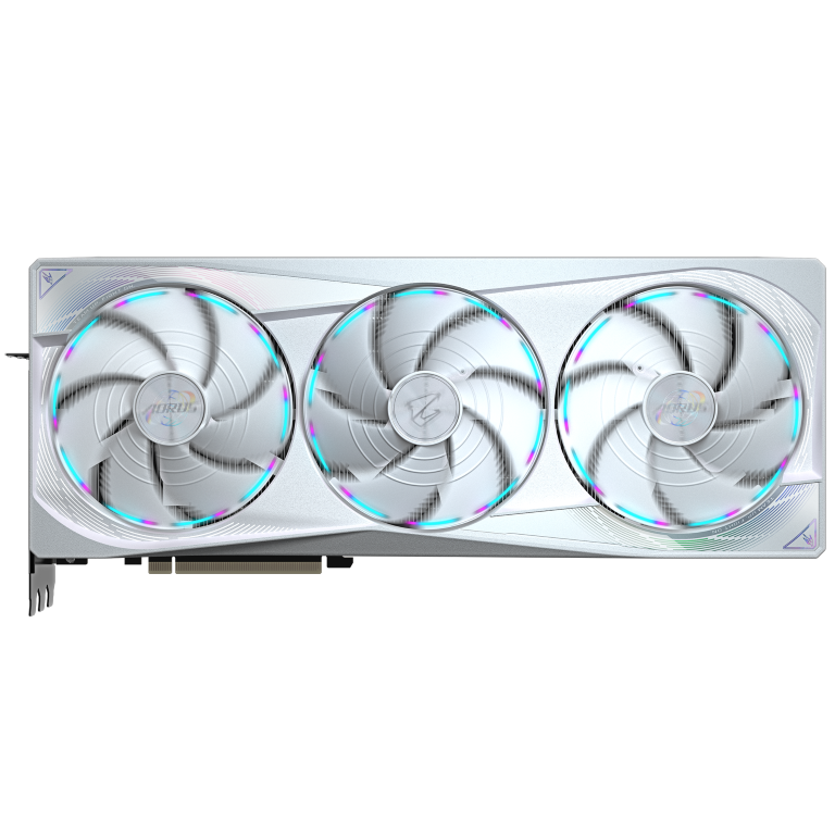 כרטיס מסך AORUS GeForce RTX 5080 MASTER ICE 16GB – לבן – תמונה 2