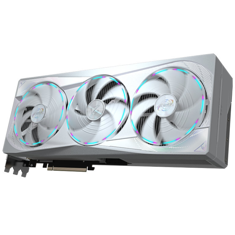 כרטיס מסך AORUS GeForce RTX 5080 MASTER ICE 16GB – לבן – תמונה 3