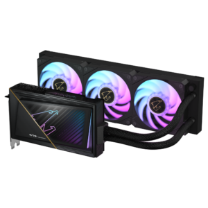 כרטיס מסך AORUS GeForce RTX 5080 XTREME WATERFORCE 16GB – קירור נוזלי 360 מ״מ