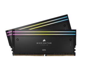 זיכרון לנייח Corsair Dominator RGB 32GB (2x16GB) DDR5 6000MHz CL30
