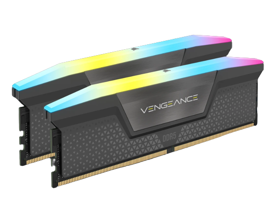 זיכרון לנייח Corsair Vengeance RGB 32GB (2x16GB) DDR5 6000MHz CL30