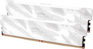 זיכרון לנייח Crucial Pro 32GB (2x16GB) DDR5 6400MHz CL32 – לבן