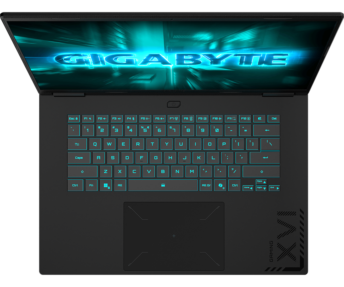 נייד GIGABYTE A16 i7-13620H 16GB 512GB NVMe RTX 5060 16 WUXGA 165Hz - ללא מערכת הפעלה (FreeDOS) — תמונה 4