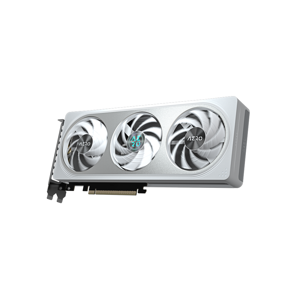 כרטיס מסך GIGABYTE GeForce RTX 5060 AERO OC 8GB – לבן – תמונה 3