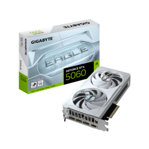 כרטיס מסך GIGABYTE GeForce RTX 5060 EAGLE OC ICE 8GB – לבן