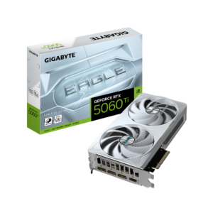 כרטיס מסך GIGABYTE GeForce RTX 5060 Ti EAGLE OC ICE 8GB – לבן