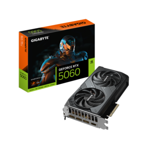 כרטיס מסך GIGABYTE GeForce RTX 5060 WINDFORCE OC 8GB