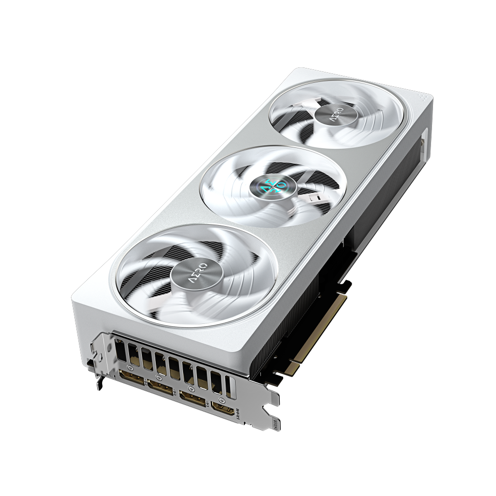 כרטיס מסך GIGABYTE GeForce RTX 5070 AERO OC 12GB – לבן – תמונה 2