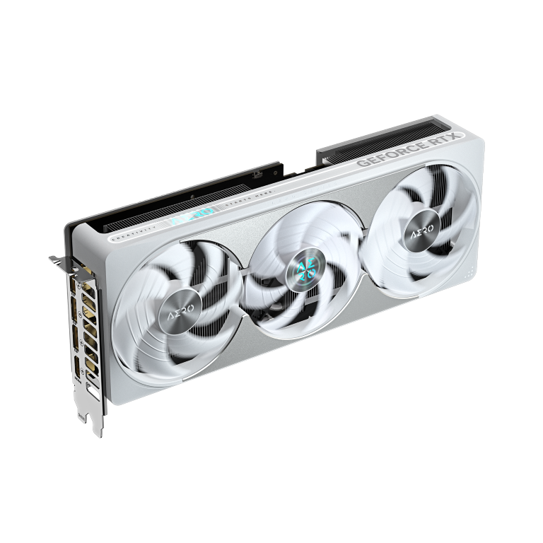 כרטיס מסך GIGABYTE GeForce RTX 5080 AERO OC SFF 16GB – לבן
