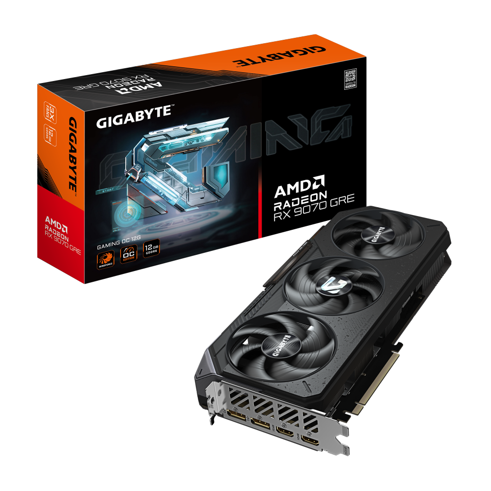 כרטיס מסך GIGABYTE Radeon RX 9070 GRE GAMING OC 12GB