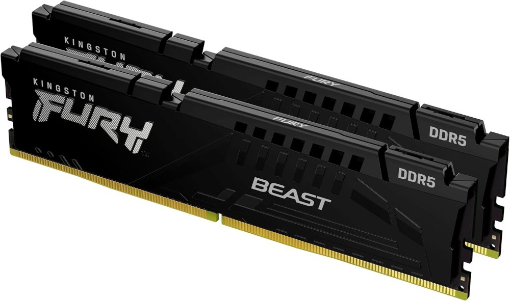 זיכרון לנייח Kingston FURY Beast 32GB (2x16GB) DDR5 6000MHz CL30