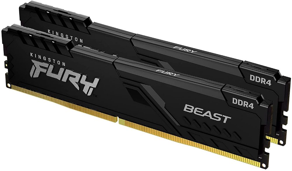 זיכרון לנייח Kingston FURY Beast 32GB (2x16GB) DDR5 6000MHz CL36