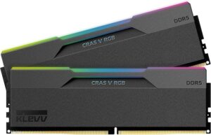 זיכרון לנייח KLEVV CRAS V RGB 32GB (2x16GB) DDR5 6400MHz CL30