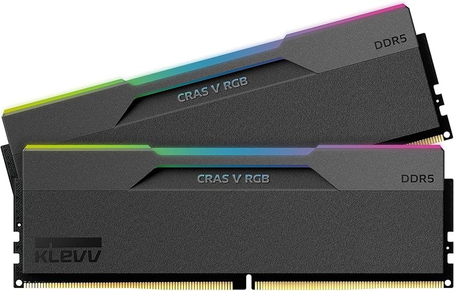 זיכרון לנייח KLEVV CRAS V RGB 32GB (2x16GB) DDR5 6400MHz CL30