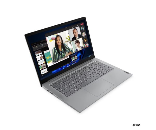 מחשב נייד Lenovo V14 G4 אפור – מבט בזווית