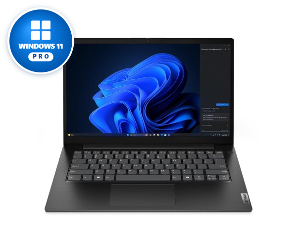מחשב נייד Lenovo V14 G5 עם מעבד Intel Core 5 210H, 8GB זיכרון DDR5, 256GB NVMe ומסך 14 אינץ׳ Full HD – כולל Windows 11 Pro