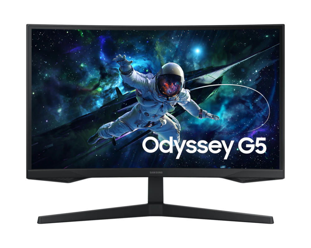 מסך קעור SAMSUNG G5 G55C Odyssey 27 1ms QHD 165Hz FreeSync
