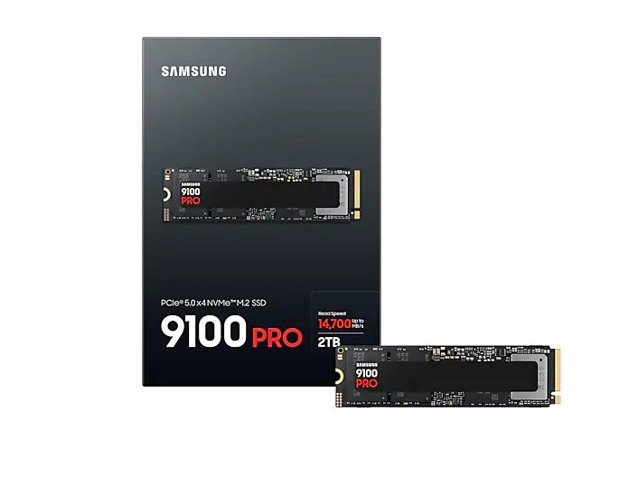 כונן SSD Samsung 9100 PRO 2TB NVMe M.2 PCIe Gen5