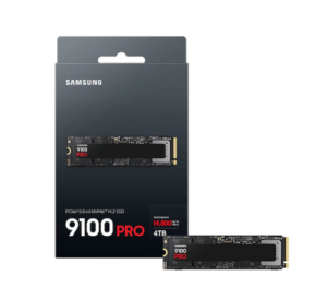 כונן SSD Samsung 9100 PRO 4TB NVMe M.2 PCIe Gen5