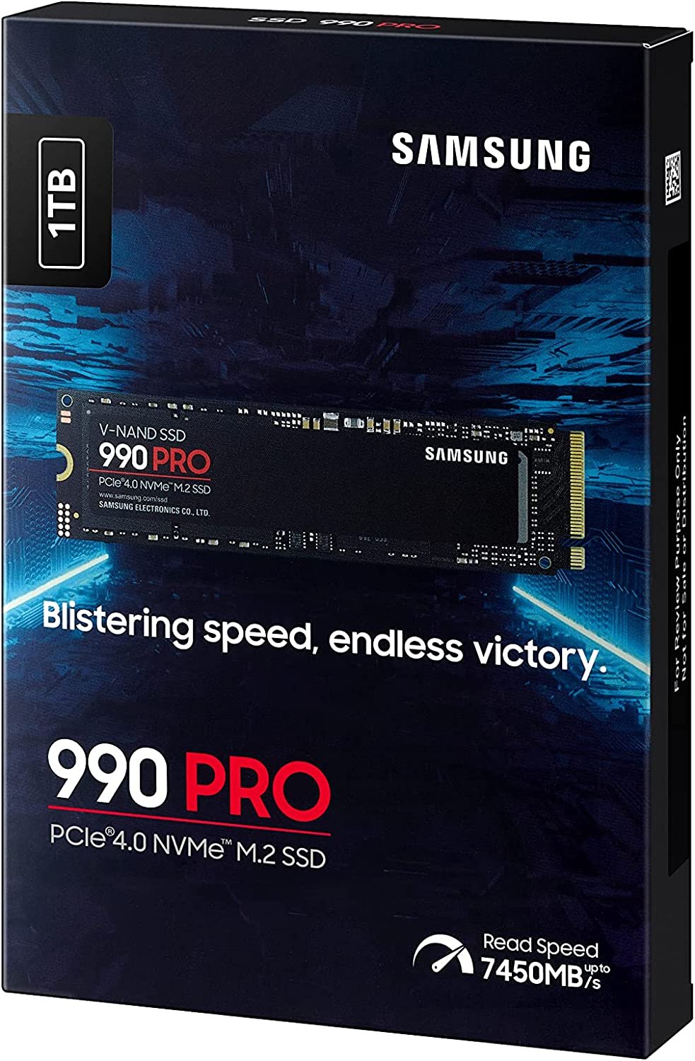 כונן SSD Samsung 990 PRO 1TB NVMe M.2 PCIe Gen4