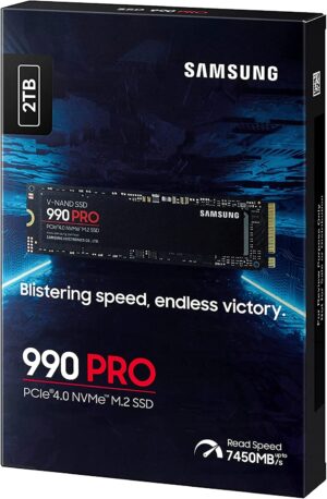 כונן SSD Samsung 990 PRO 2TB NVMe M.2 PCIe Gen4