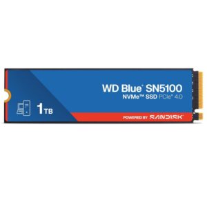 כונן SSD WD Blue SN5100 1TB NVMe M.2 PCIe Gen4